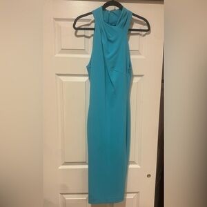 WORN ONCE || RACHEL Rachel Roy Teal Midi Dress